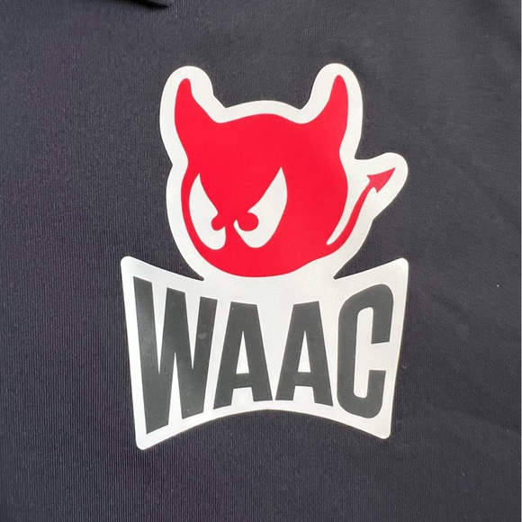 WAAC / MGM RESORTS BLACK SHORT SLEEVE GOLF POLO SIZE 2 - Picture 7 of 9